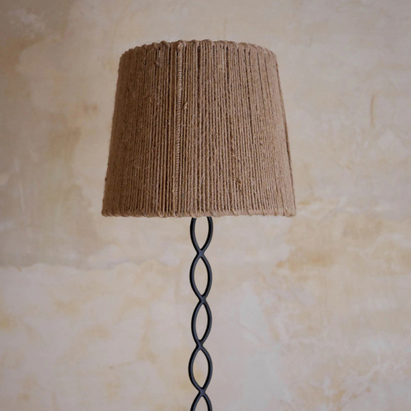 RAW WOVEN FLOOR LAMP by Honoré