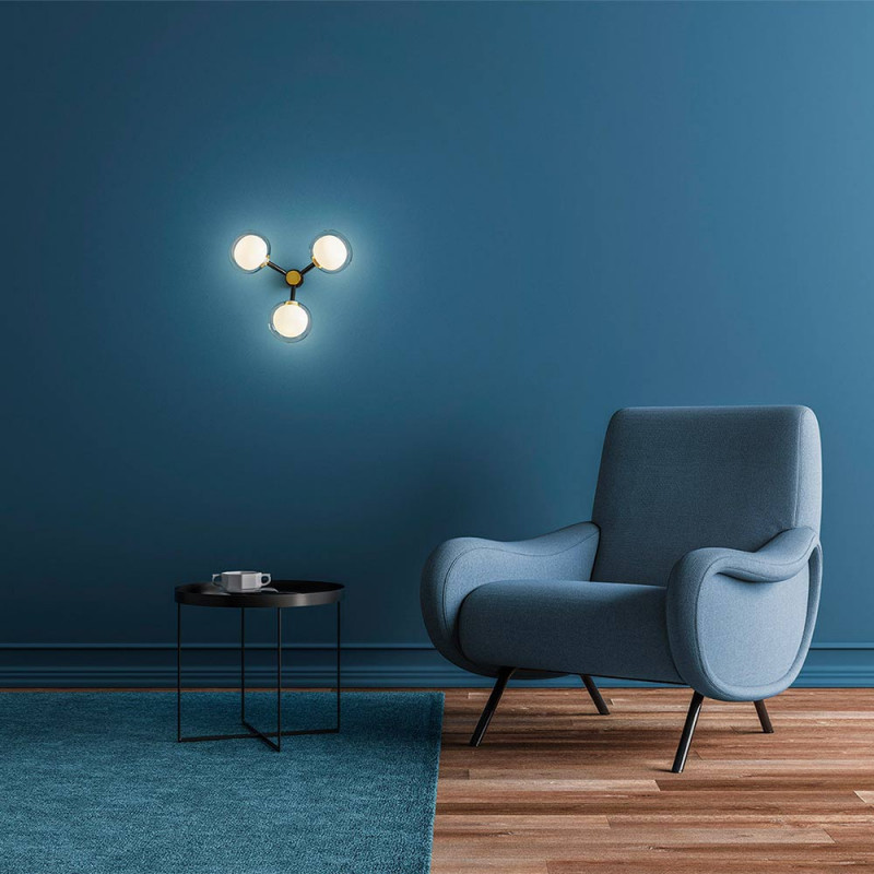 NABILA TRIPLE WALL LIGHT by TOOY