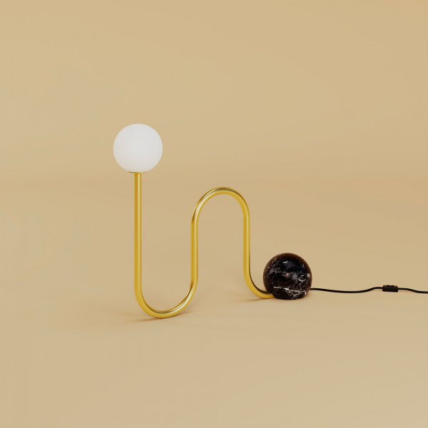 LAMPE DE TABLE CURVES by Atelier Areti