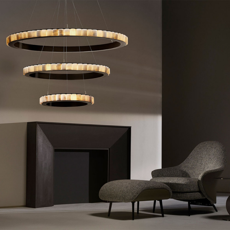 SUSPENSION AVALON TRIPLE by CTO Lighting 19235