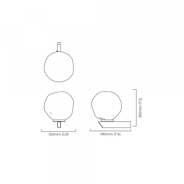 GAIA WALL LIGHT by CTO Lighting 19508