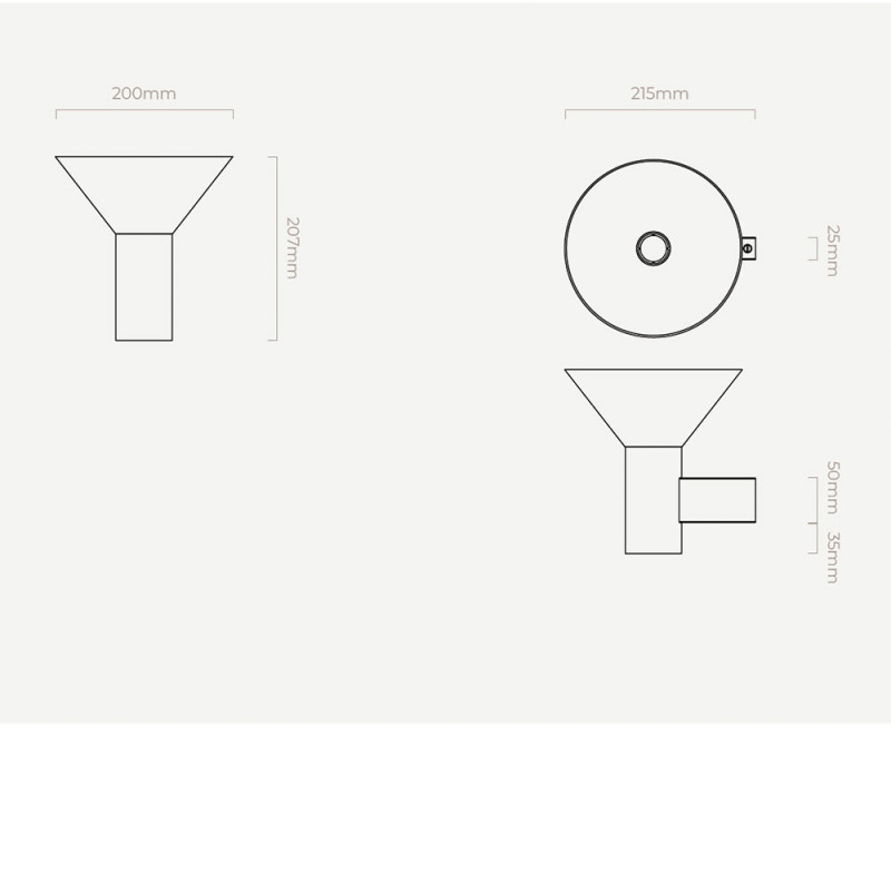 TORRES WALL LIGHT by CTO Lighting 19537