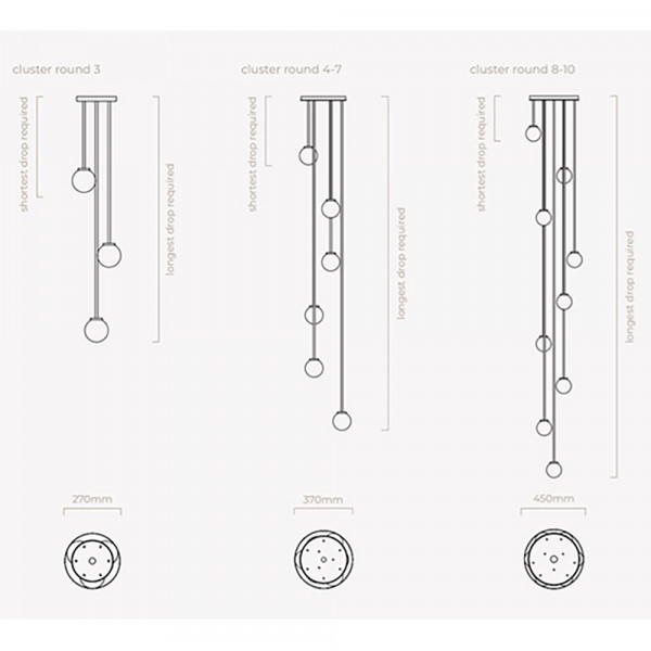 SUSPENSION MEZZO CLUSTER by CTO Lighting 21201