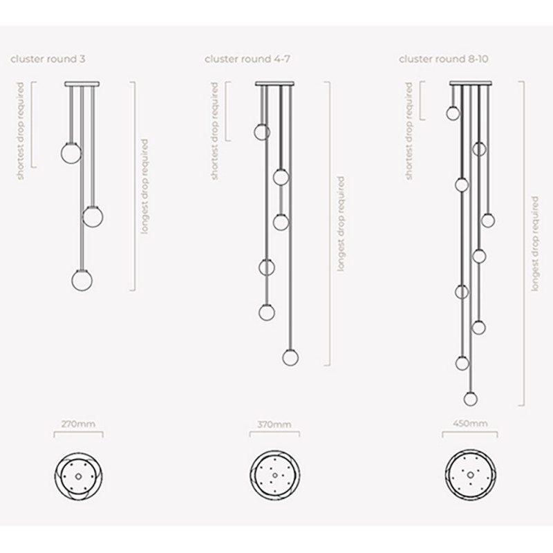 SUSPENSION MEZZO CLUSTER by CTO Lighting 21201