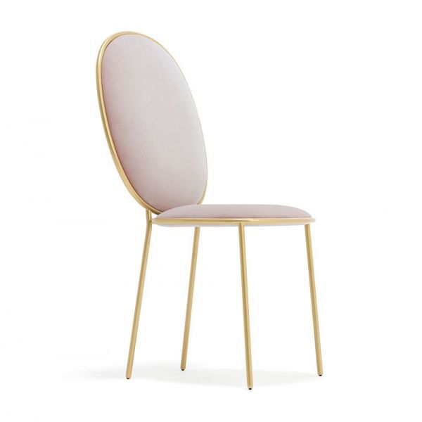 pink stay dining table chair by sé