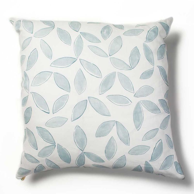 leaves cushion cover by rebecca atwood
