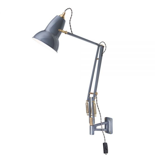 ORIGINAL 1227 BRASS MOUNTED WALL LIGHT by Anglepoise