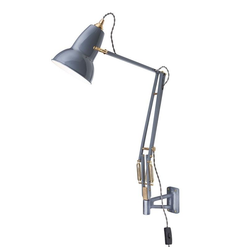 applique originale 1227 brass mounted gris éléphant