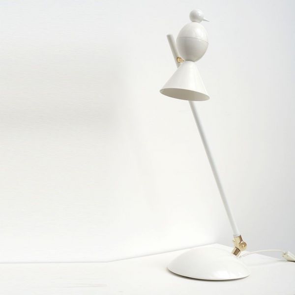 alouette slanted desk lamp by atelier areti