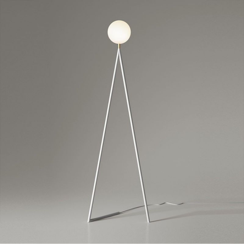 one globe floor lamp by areti