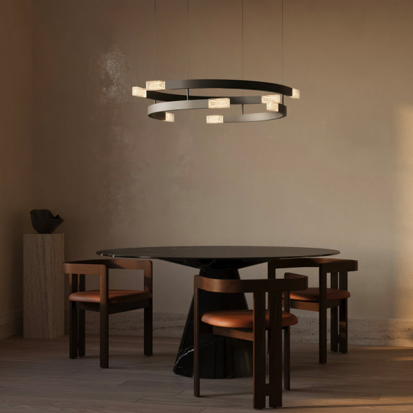 Lustre Trace Circular, CTO Lighting | Chiara Colombini