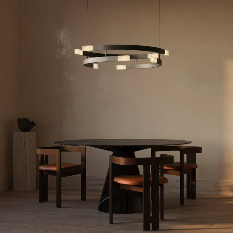 Lustre Trace Circular, CTO Lighting | Chiara Colombini