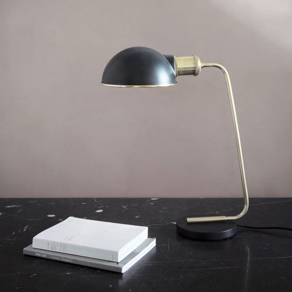 collister table light styled in an interior by menu