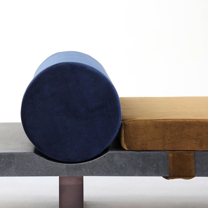 lavastone daybed styled in an interior by charlotte juillard