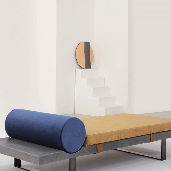 lavastone daybed in a room by charlotte juillard