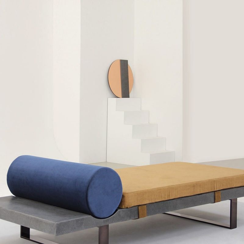 lavastone daybed in a room by charlotte juillard
