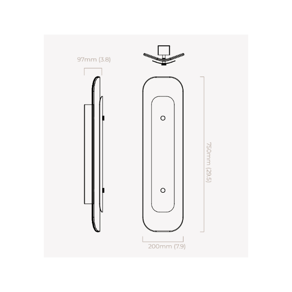 Applique Contour, CTO Lighting | Chiara Colombini