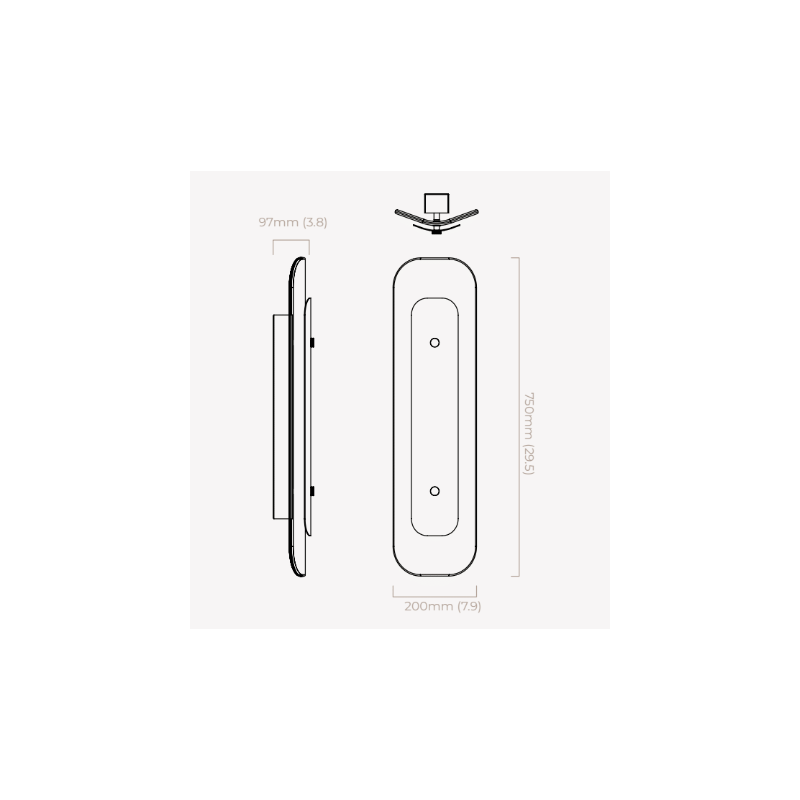 Applique Contour, CTO Lighting | Chiara Colombini