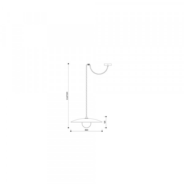 Suspension Ceramic Cable 36 Contain | Chiara Colombini