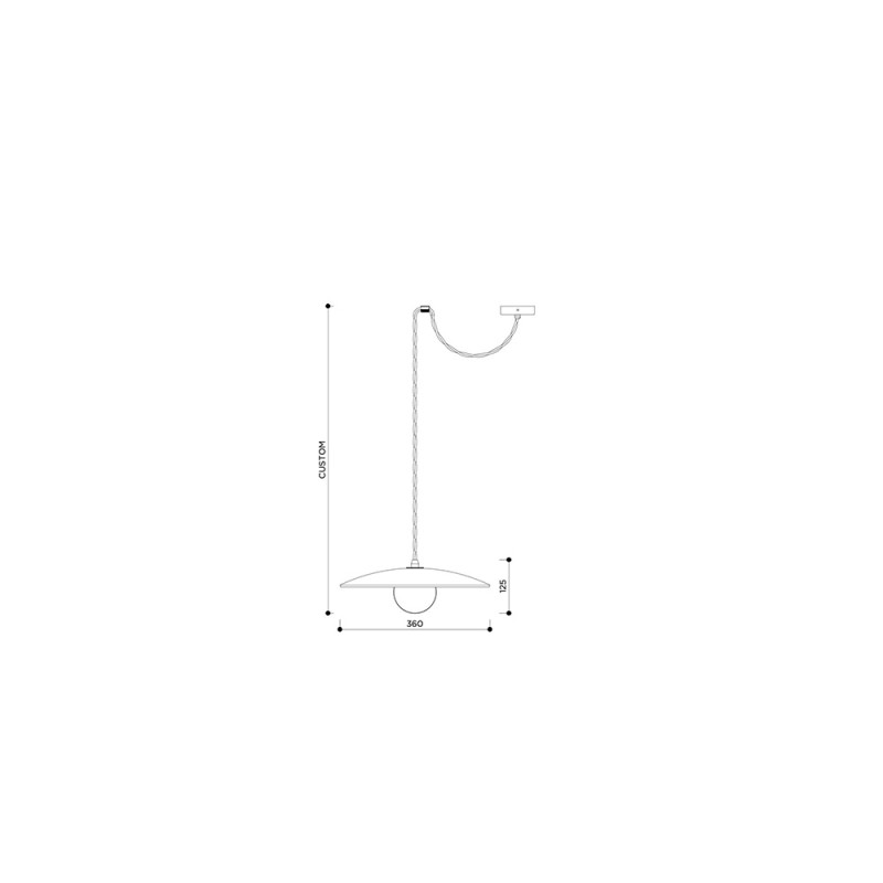 Suspension Ceramic Cable 36 Contain | Chiara Colombini