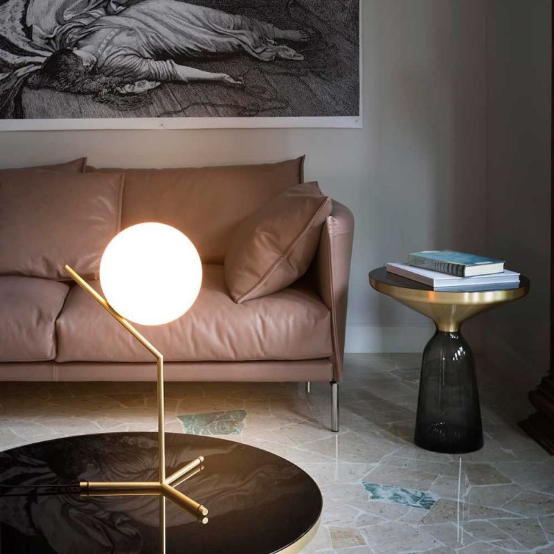 IC T1 high lamp Flos, brass