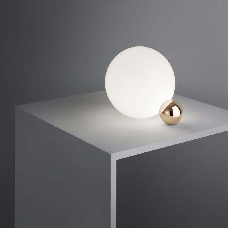 copycat table light grey background by flos