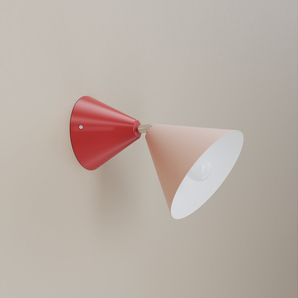 Areti Cone Colour Wall Light | Chiara Colombini