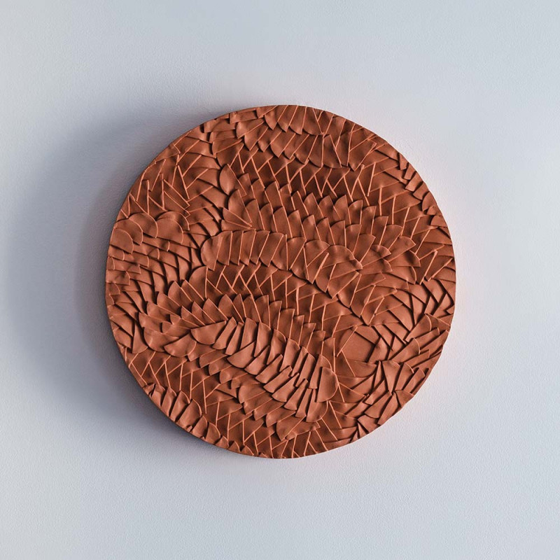 Bas-Relief Bonne Aventure Sans Titre 24 Rousse | Chiara Colombini