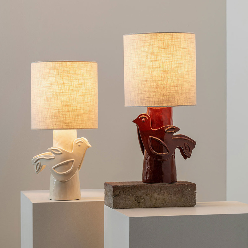 White Paloma Table Lamp Serax | Chiara Colombini