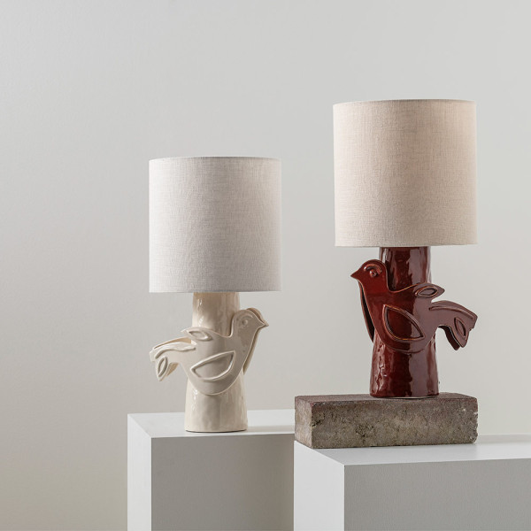 White Paloma Table Lamp Serax | Chiara Colombini