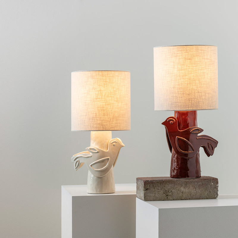 White Paloma Table Lamp Serax | Chiara Colombini