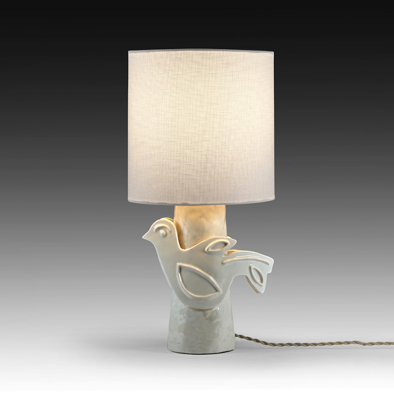 White Paloma Table Lamp Serax | Chiara Colombini