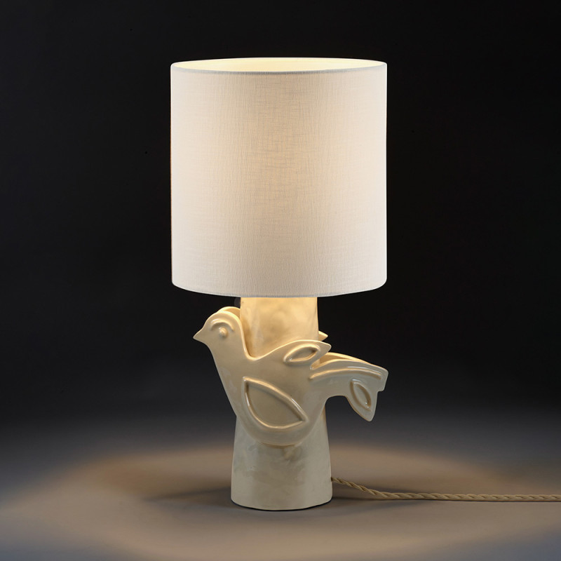 White Paloma Table Lamp Serax | Chiara Colombini