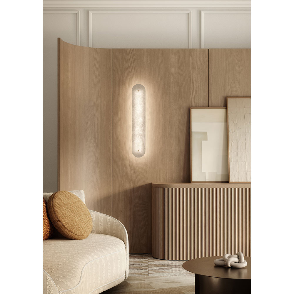 Hikari Wall Light Alabastro Italiano Italiano | Chiara Colombini