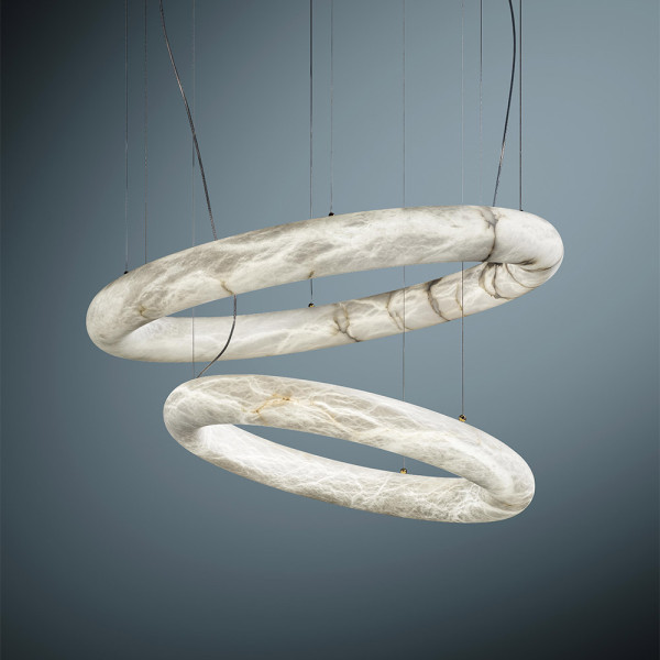 Suspension Aura Alabastro Italiano | Chiara Colombini
