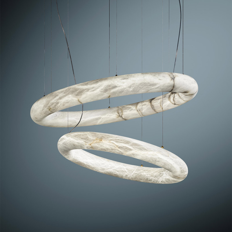 Aura Pendant Alabastro Italiano | Chiara Colombini