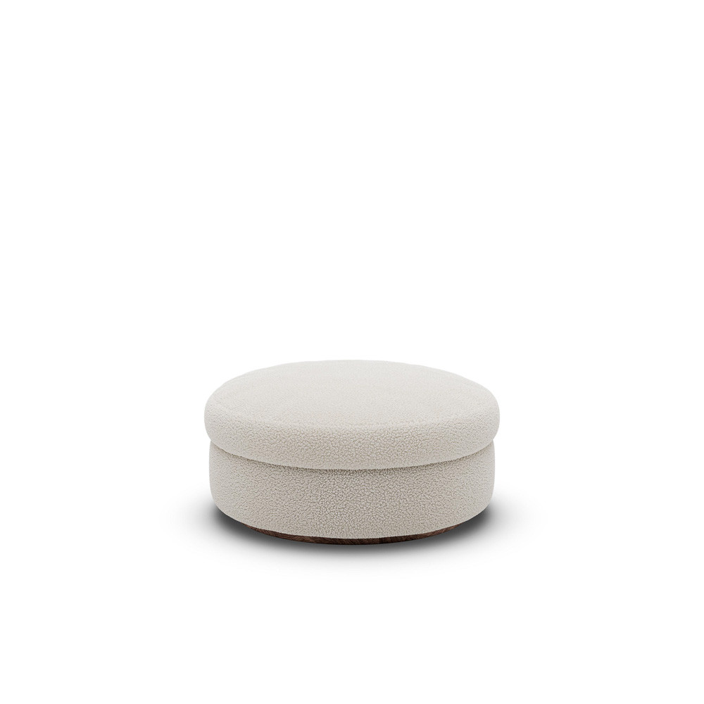 Coda Ottoman Round New Works | Chiara Colombini