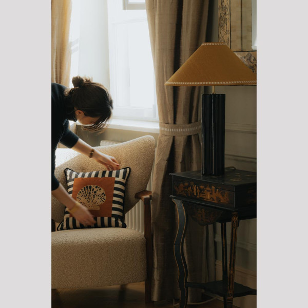 COUSSIN FAN CLUB Terracotta by Bold and Panache