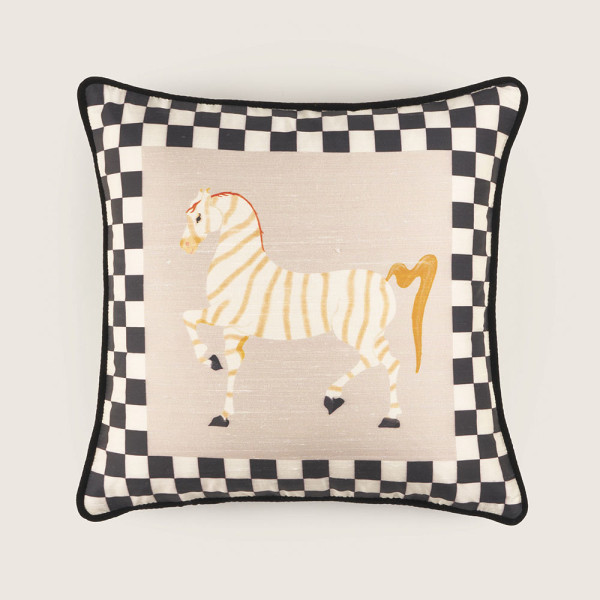 COUSSIN SAFARI CLUB by Bold and Panache Sable Argenté