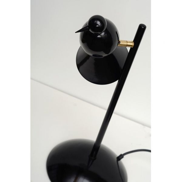 alouette desk lamp black version by areti