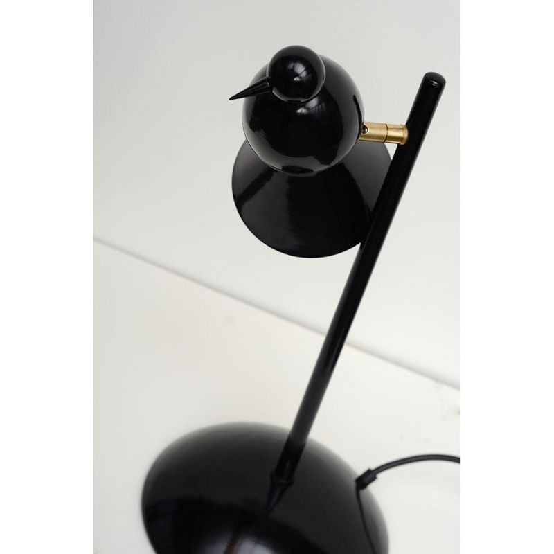 alouette desk lamp black version by areti