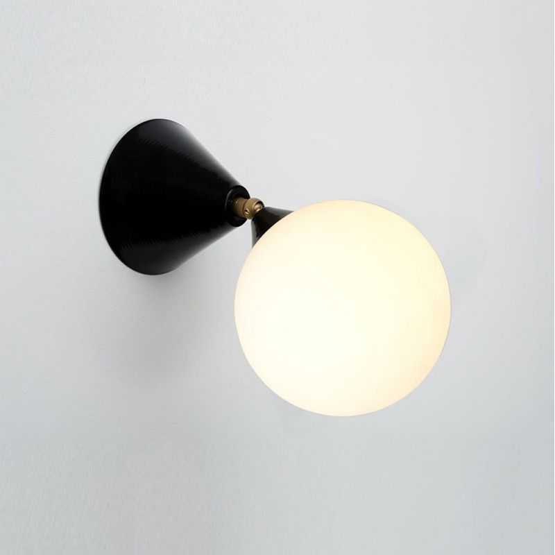applique cone & ball noire