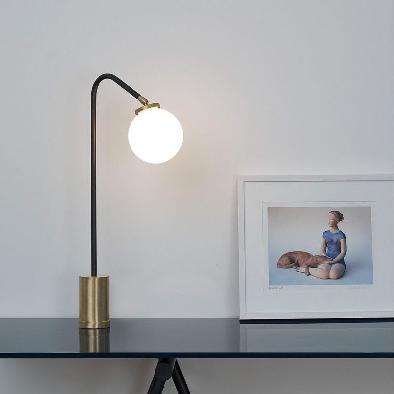 array table lamp styled in an interior by CTO lightning