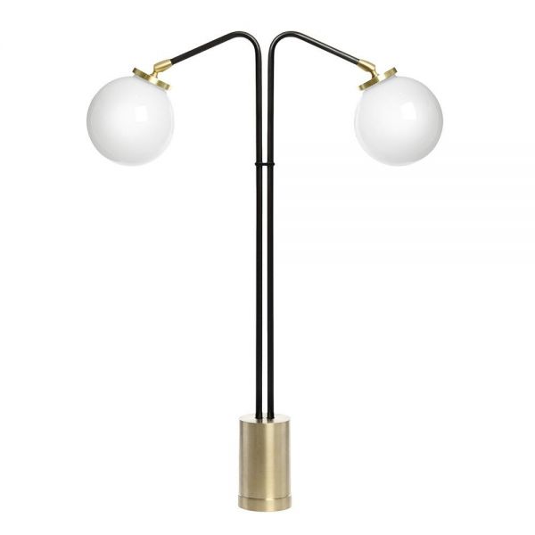 array twin table lamp white background by CTO lightning