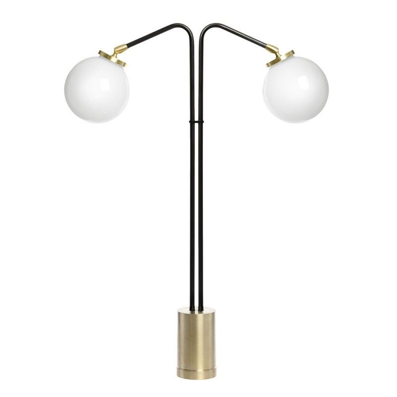 array twin table lamp white background by CTO lightning