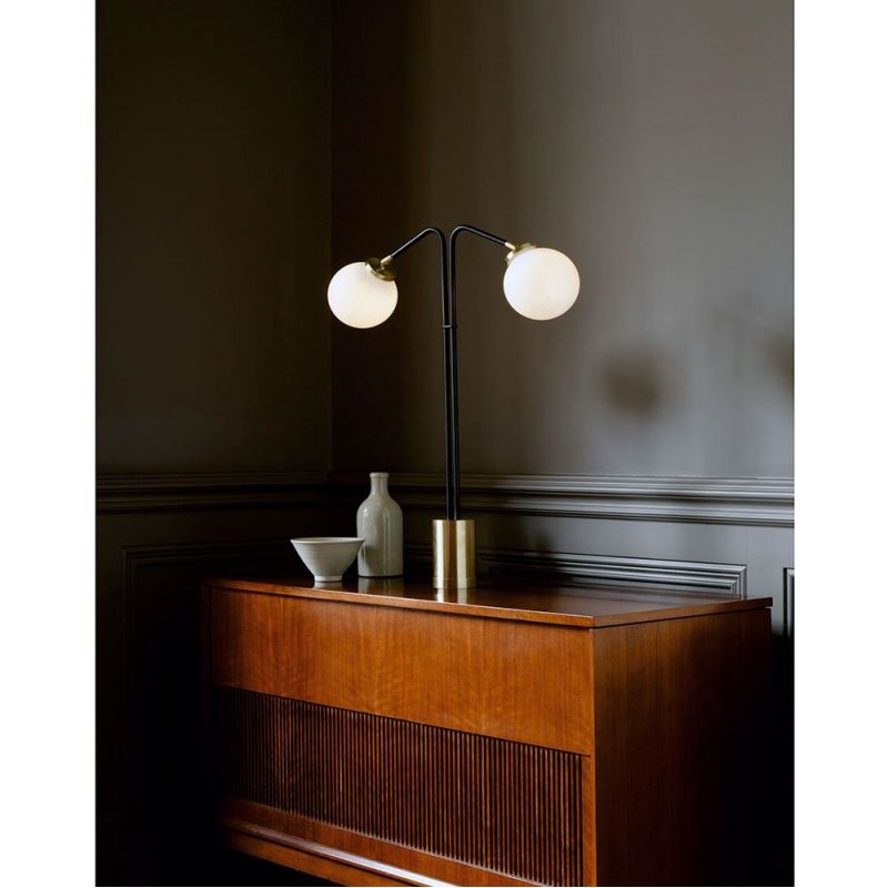 array twin table lamp in an appartment by CTO lightning