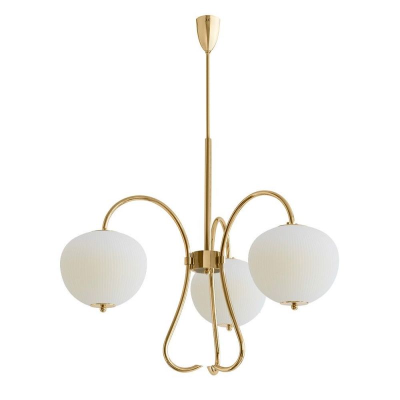 Triple chandelier china 03 ivory