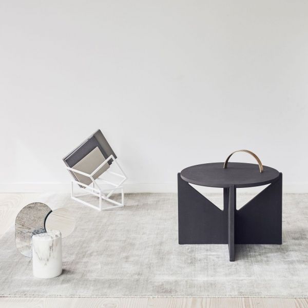 black version side table by  Kristina Dam