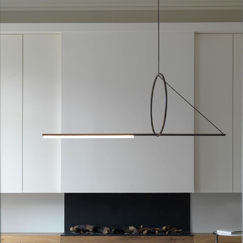 SUSPENSION CERCLE & TRAIT by CVL Luminaires