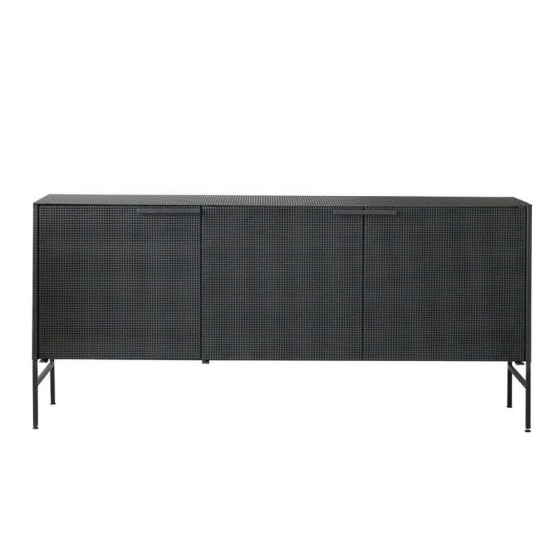Black Grid Sideboard by Kristina Dam
